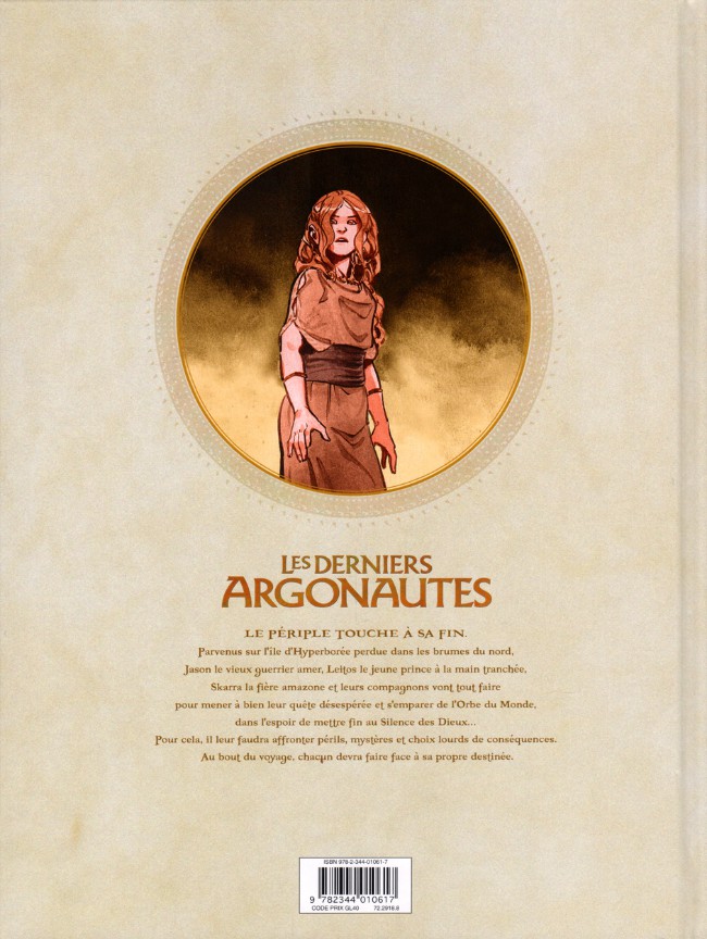 Verso de l'album Les Derniers Argonautes Tome 3 L'Orbe du monde
