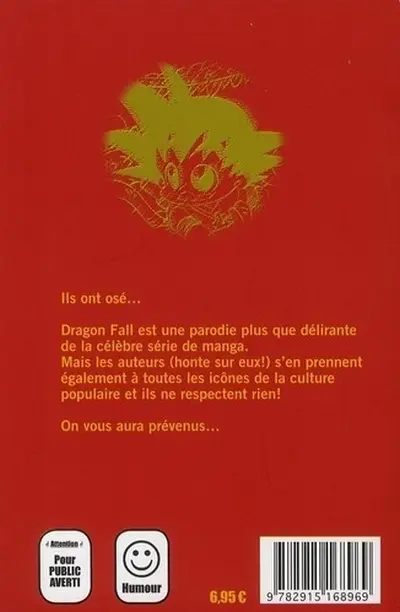 Verso de l'album Dragon Fall Tome 9 On vit une époque formidable