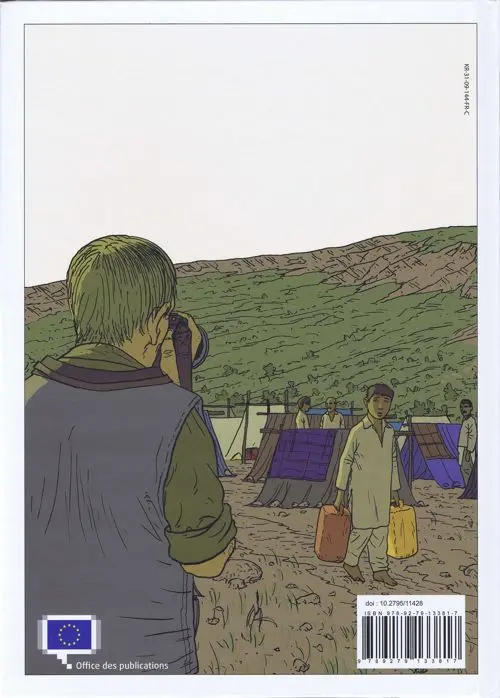 Verso de l'album Face à l'urgence