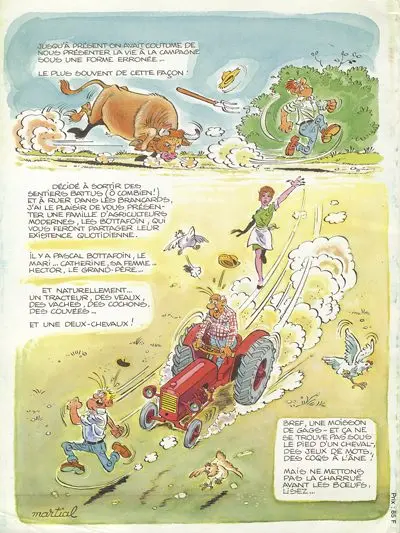 Verso de l'album La famille Bottafoin