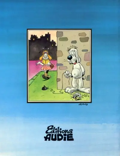 Verso de l'album Gai-Luron Tome 9 Gai-Luron n'engendre pas la mélancolie !