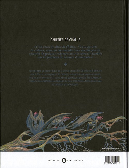 Verso de l'album Gaultier de Châlus Tome 2 Harpies