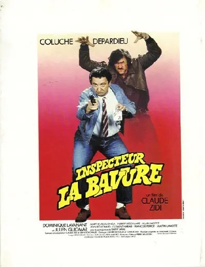 Verso de l'album Inspecteur la bavure