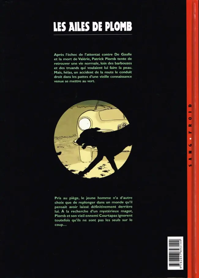 Verso de l'album Les Ailes de Plomb Tome 4 Résurrection