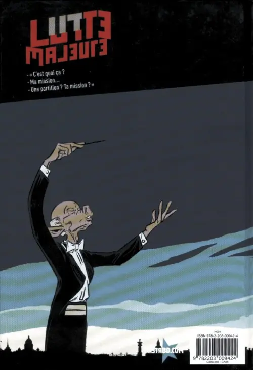Verso de l'album Lutte majeure