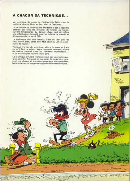 Verso de l'album Modeste et Pompon Tome 3 Tout plein de gags