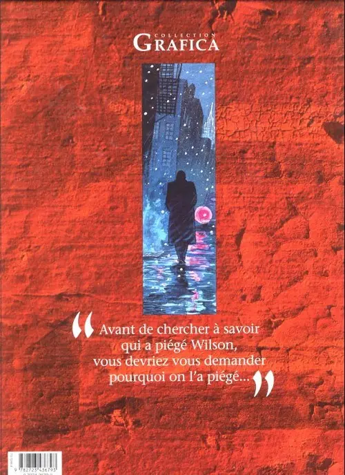 Verso de l'album L'Orfèvre Tome 3 K.O. sur ordonnance