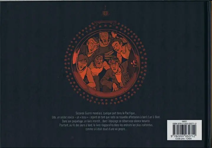 Verso de l'album Pacifique