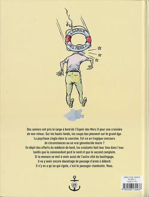 Verso de l'album Papy Plouf