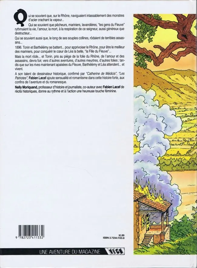 Verso de l'album Les Pêcheurs d'étoiles Tome 1 La fille du fleuve
