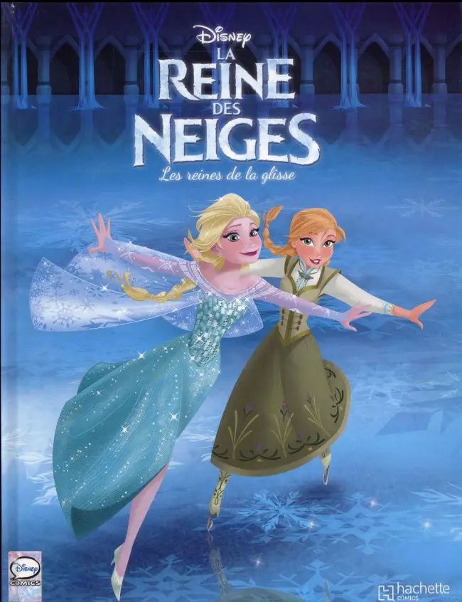 Couverture de l'album La Reine des neiges Tome 4 Les reines de la glisse