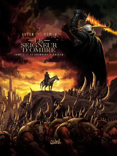 Couverture de l'album Le Seigneur d'ombre Tome 1 Le grimoire d'Haleth