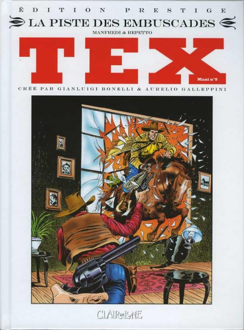 Couverture de l'album Tex (Maxi) Tome 9 La Piste des embuscades