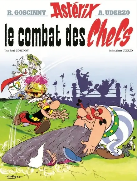 Couverture de l'album Astérix Tome 7 Le combat des chefs