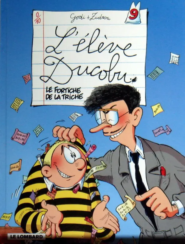 Couverture de l'album L'Élève Ducobu Tome 9 Le fortiche de la triche