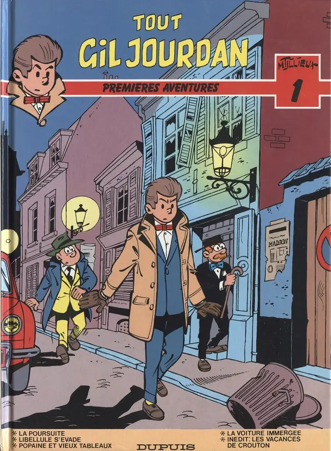 Couverture de l'album Gil Jourdan Tout Gil Jourdan Tome 1 Premières aventures