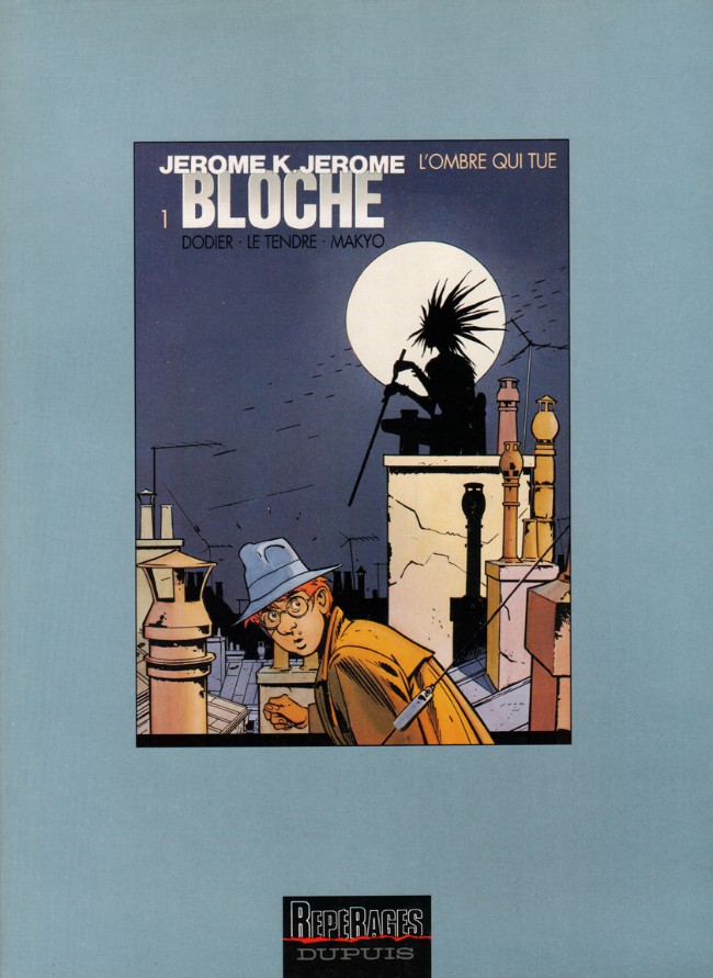 Couverture de l'album Jérôme K. Jérôme Bloche Tome 1 L'ombre qui tue