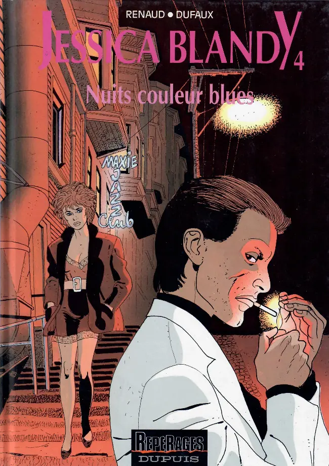 Couverture de l'album Jessica Blandy Tome 4 Nuits couleur blues