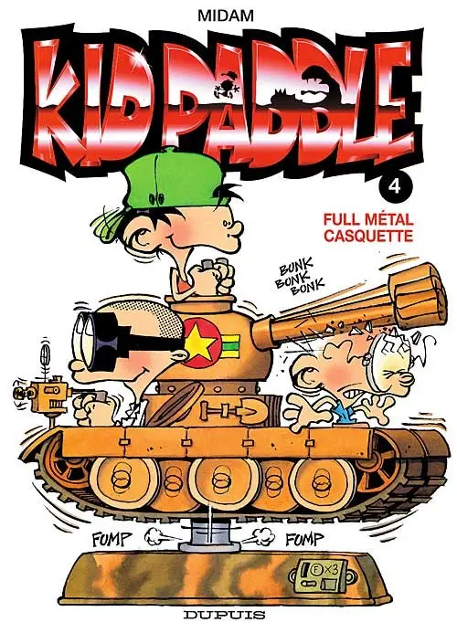 Couverture de l'album Kid Paddle Tome 4 Full métal casquette