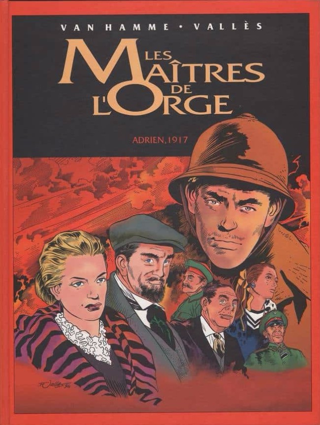 Couverture de l'album Les Maîtres de l'Orge Tome 3 Adrien, 1917