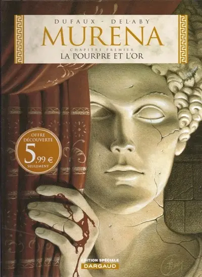 Couverture de l'album Murena Tome 1 La pourpre et l'or