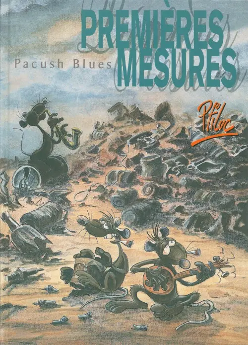 Couverture de l'album Pacush Blues Tome 1 Premières mesures