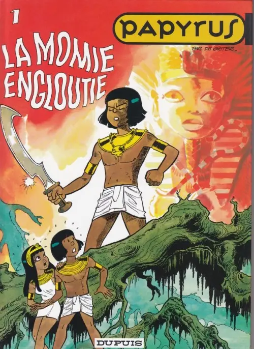 Couverture de l'album Papyrus Tome 1 La momie engloutie