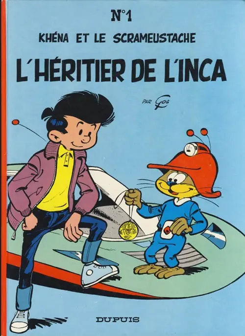 Couverture de l'album Le Scrameustache Tome 1 L'héritier de l'Inca
