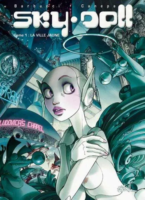 Couverture de l'album Sky-Doll Tome 1 La ville jaune