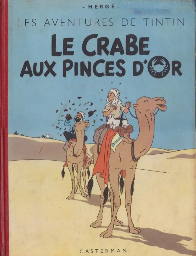 Couverture de l'album Tintin Tome 9 Le crabe aux pinces d'or