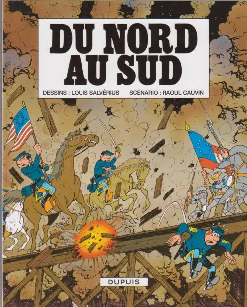 Couverture de l'album Les Tuniques Bleues Tome 2 Du nord au sud