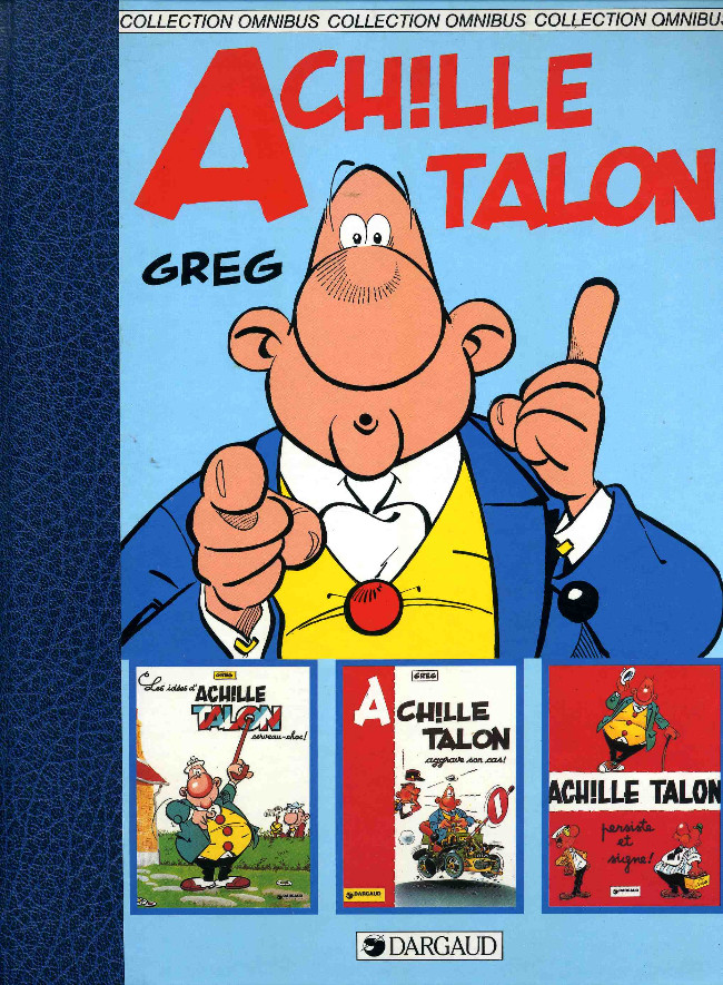 Couverture de l'album Achille Talon Intégrale Tomes 1 à 3