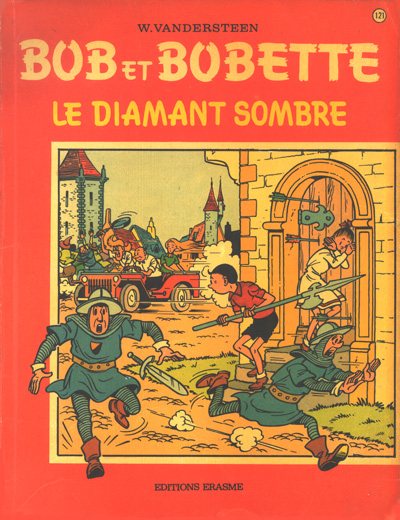 Couverture de l'album Bob et Bobette Tome 121 Le diamant sombre