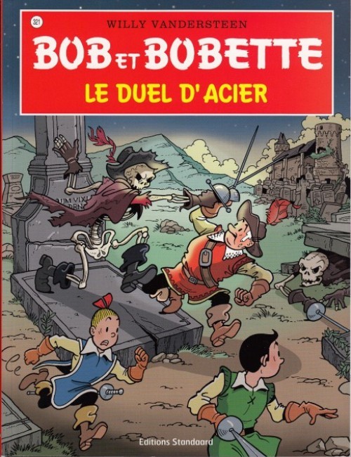 Couverture de l'album Bob et Bobette Tome 321 Le duel d'acier