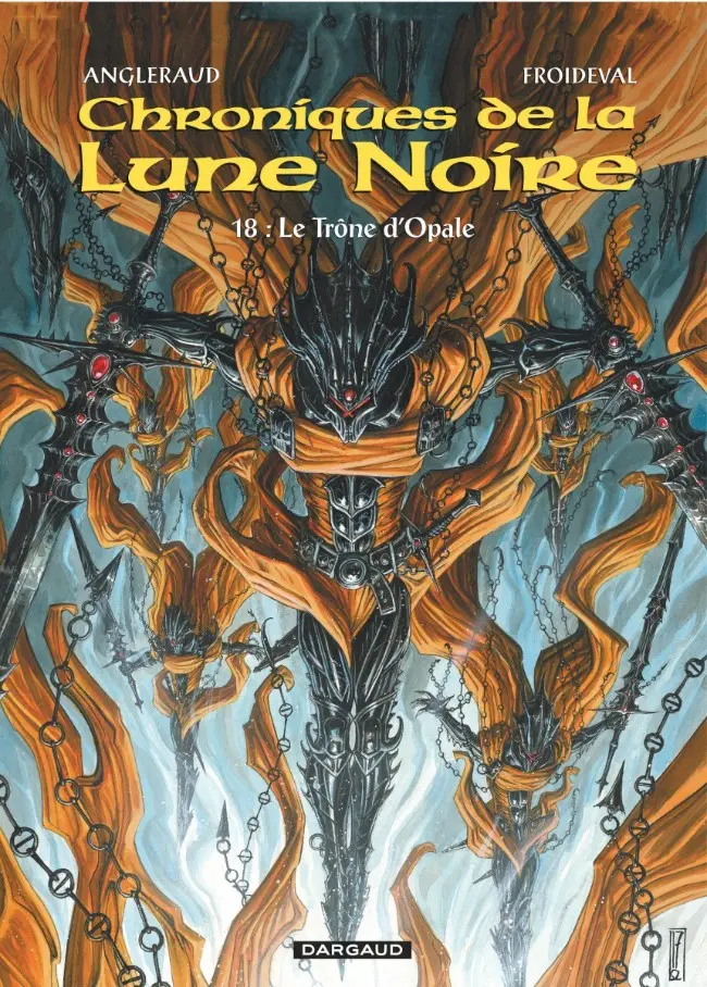 Couverture de l'album Chroniques de la Lune Noire Tome 18 Le trône d'Opale
