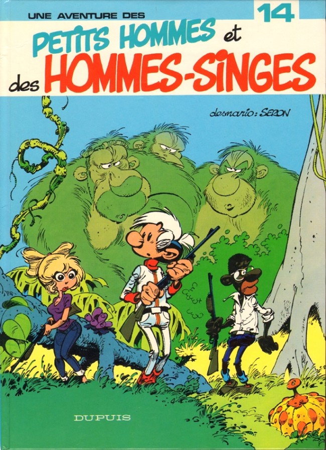 Couverture de l'album Les Petits hommes Tome 14 Petits hommes et des hommes-singes