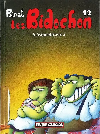 Couverture de l'album Les Bidochon Petit format Tome 12 Les Bidochon téléspectateurs
