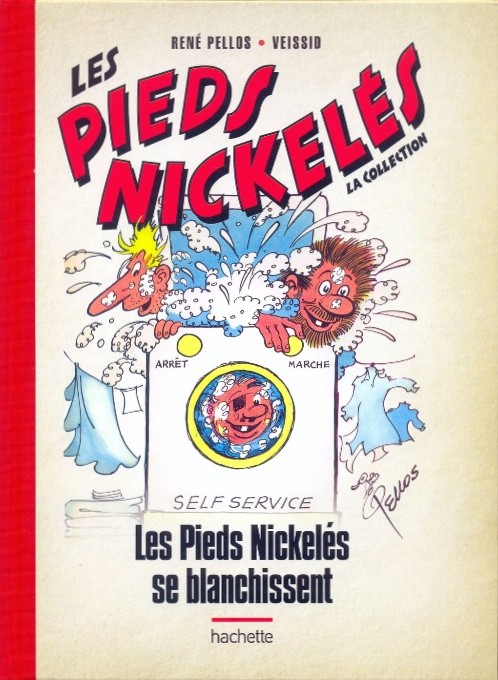 Couverture de l'album Les Pieds Nickelés - La collection Tome 37 Les Pieds Nickelés se blanchissent