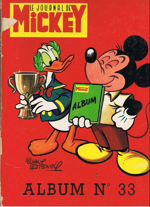 Couverture de l'album Le Journal de Mickey Album N° 33