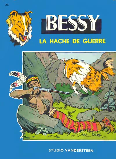 Couverture de l'album Bessy Tome 35 La hache de guerre