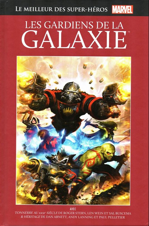 Couverture de l'album Le meilleur des Super-Héros Marvel Tome 11 Les gardiens de la galaxie
