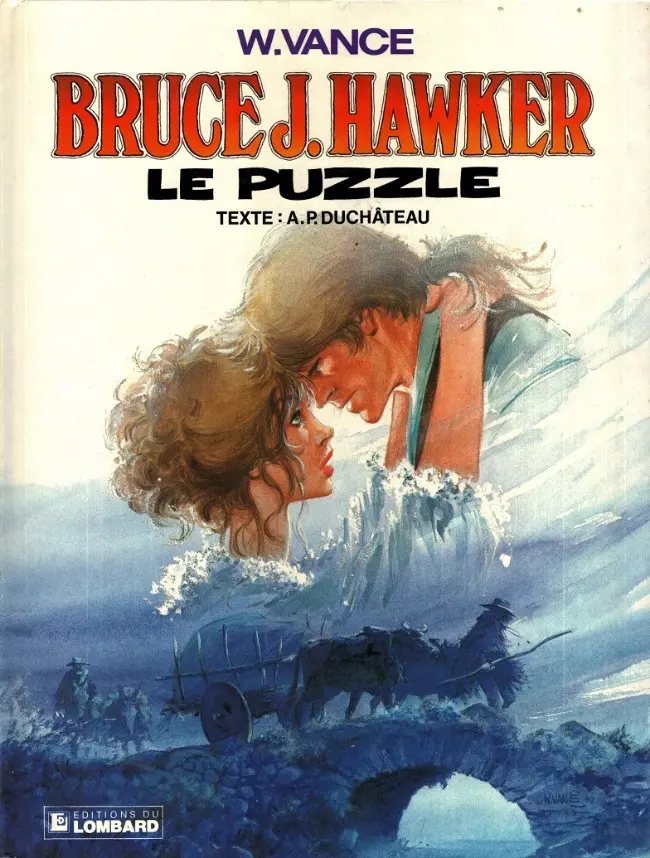 Couverture de l'album Bruce J. Hawker Tome 4 Le puzzle