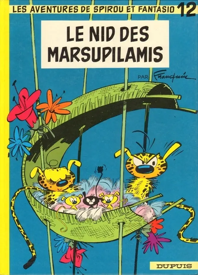 Couverture de l'album Spirou et Fantasio Tome 12 Le nid des Marsupilamis