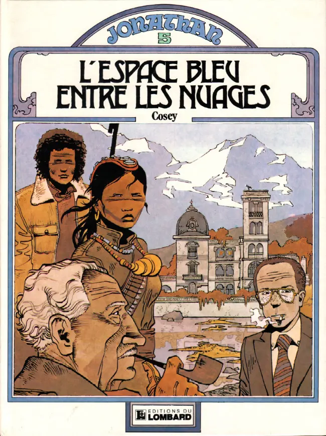 Couverture de l'album Jonathan Tome 5 L'espace bleu entre les nuages