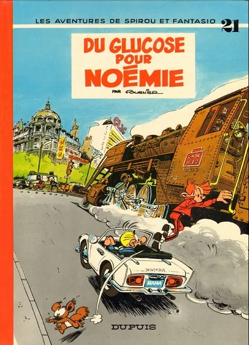 Couverture de l'album Spirou et Fantasio Tome 21 Du glucose pour Noémie