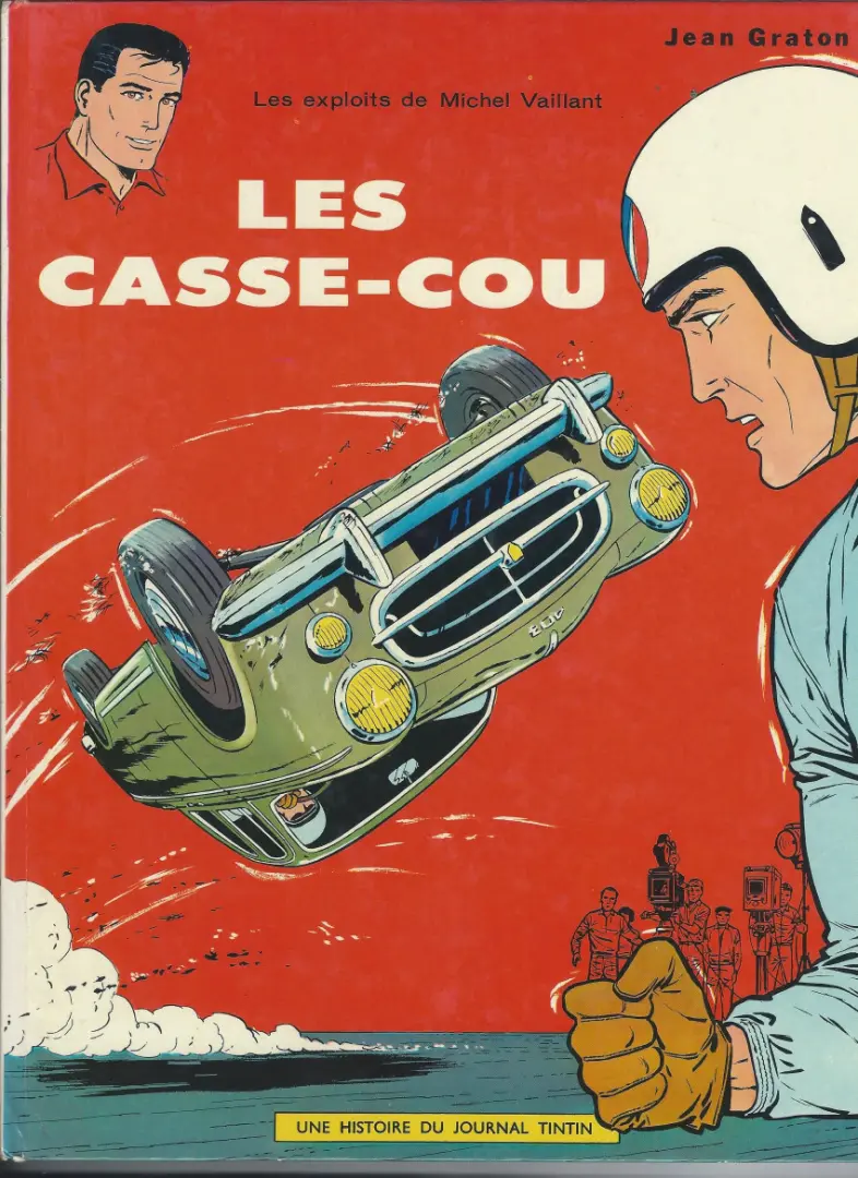 Couverture de l'album Michel Vaillant Tome 7 Les casse-cou