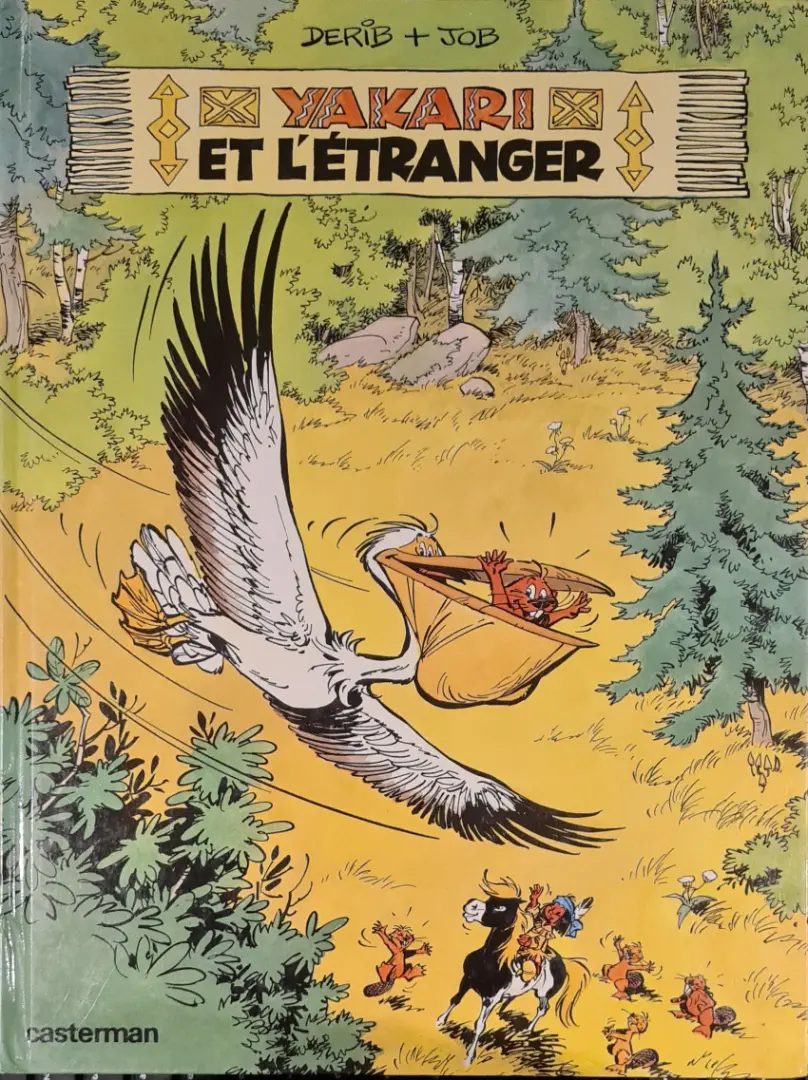 Couverture de l'album Yakari Tome 7 Yakari et l'étranger