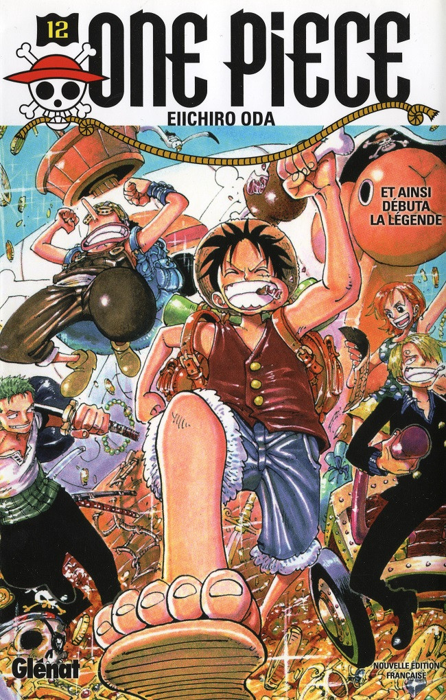 Couverture de l'album One Piece Tome 12 Et ainsi débuta la légende