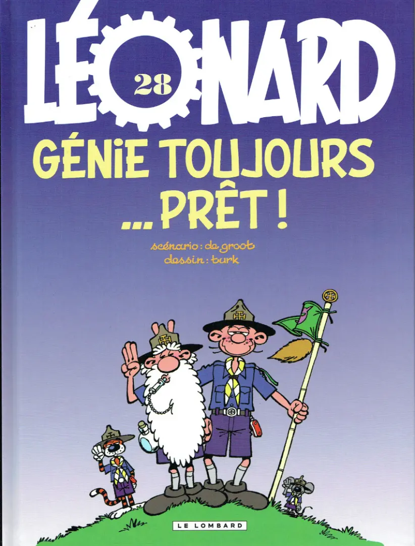 Couverture de l'album Léonard Tome 28 Génie toujours... prêt !