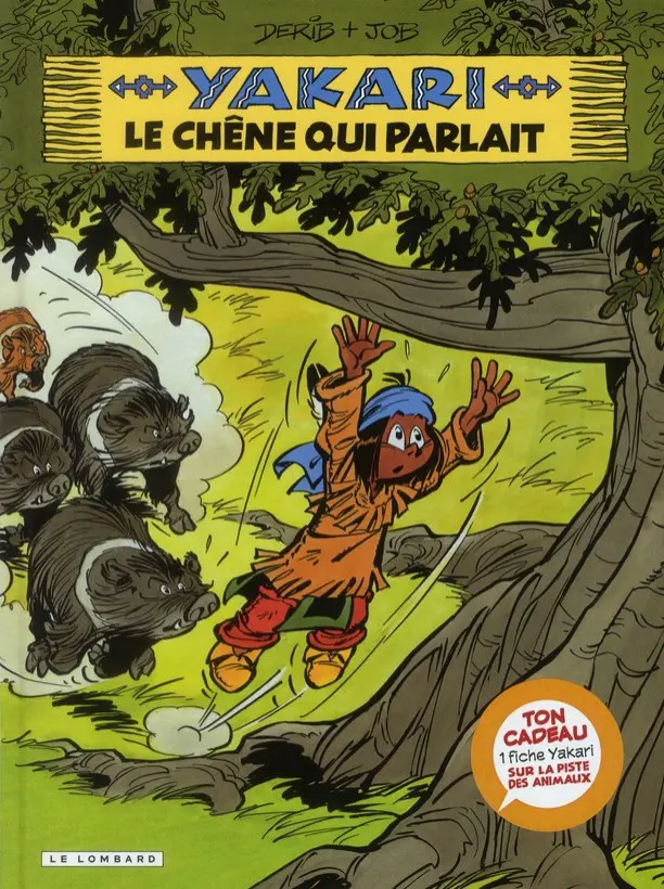 Couverture de l'album Yakari Tome 28 Le chêne qui parlait